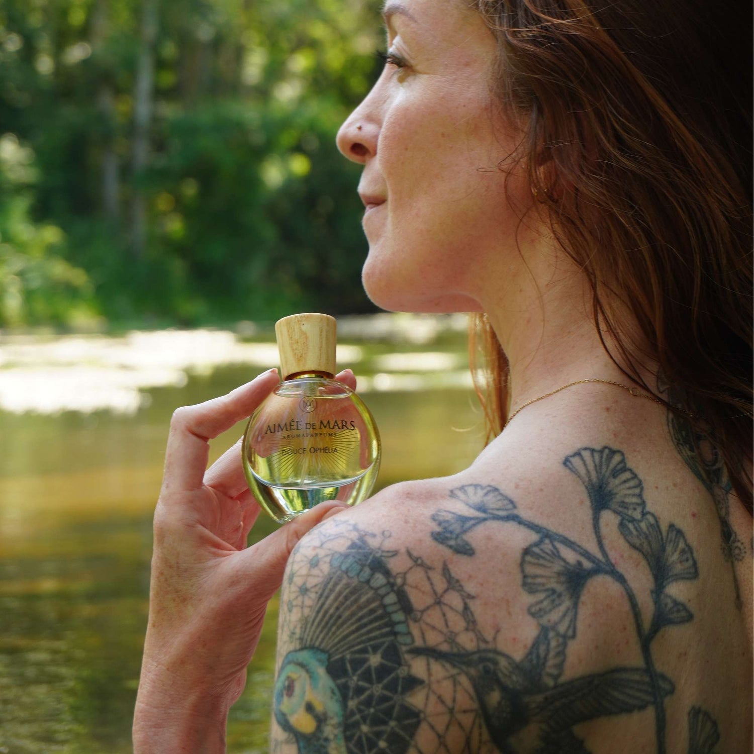 Parfum Naturel Bien-être qui révèle la parole 5eme Chakra Douce Ophélia