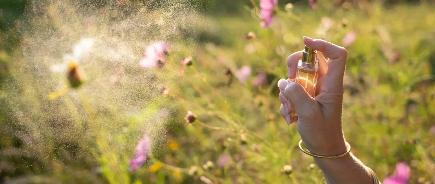 Flacon parfum Aimée de Mars, gouttelettes de parfum sain et sans perturbateurs endocriniens