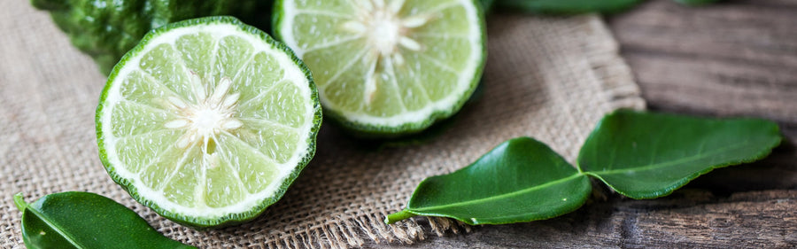 Citrus — bergamot fruit at rest on a wooden table