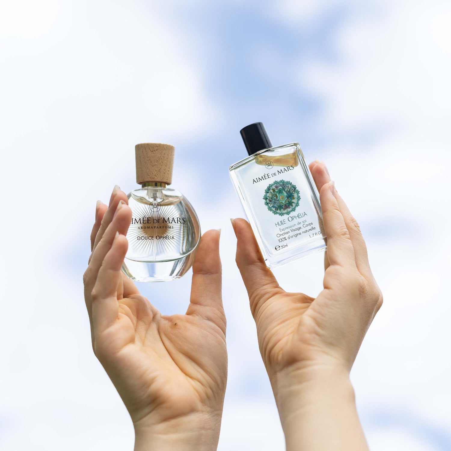 Ophélia Parfum Naturel et Huile Corps Naturelle